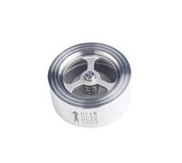 TBZFNZXF Válvula de retención de oblea de acero inoxidable 304 de 1/5.1 cm 3/10.2 cm 2.5 cm H71W-16P DN15/DN20/DN25/DN32/DN40/DN50 tipo de elevación (1-1/4 pulgadas)