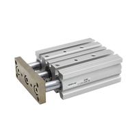 TBZOQAID Cilindro guía Compacto MGPM32 MGPL32, Cilindro neumático de Aire Tres Ejes Delgado con Barra, Carrera 25-400 mm(32-25Z,MGPL)
