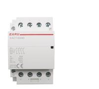 TBZOQAID Contactor Modular de CA for Uso doméstico, 4P, 32-63 A, 110 V, 220 V, 50/60 Hz, 4 NA, 4 NC, 2 NA, 2 NC.(Dc24v,63A-4NO)