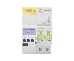 TBZOQAID MT61GP 2P C63a Medidor de Potencia Inteligente Monitoreo Disyuntor Control Remoto por RS485(25A,4)