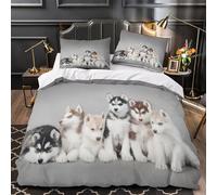 TBZXEEWOE Arte de caballitos de mar Funda de Edredón Diseño 3D 3 Piezas Cierre de con Fundas de Almohada Suave Ilustración de fantasía oceánica Funda Edredon for niños Super King（260x220cm）