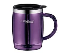 THERMOcafé by THERMOS Desktop Mug Taza de Oficina, Morado, 1 Unidad (Paquete de 1)