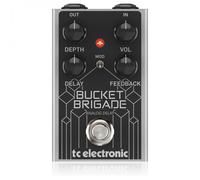 TC Electronic BUCKET BRIGADE ANALOG DELAY Pedal de retardo BBD analógico con tiempo de retardo de 600 ms, repeticiones cálidas, modulación opcional y control de profundidad