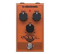 TC Electronic CHOKA TREMOLO Pedal de trémolo totalmente analógico con sabor vintage con diseño de 3 perillas y transformación perfecta entre estilos LFO