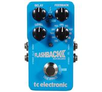 TC Electronic FLASHBACK 2 DELAY Pedal de retardo legendario con interruptor de pie MASH innovador, efecto de retardo de cristal y tecnología TonePrint incorporada