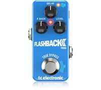 TC Electronic FLASHBACK 2 MINI DELAY Legendario pedal de retardo ultracompacto con interruptor de pie MASH y nuevos algoritmos de cinta y analógicos