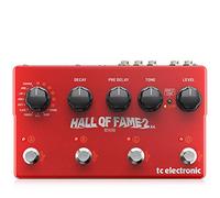 TC Electronic HALL OF FAME 2 X4 REVERB Aclamado pedal de reverberación ampliado con 4 interruptores MASH, Shimmer Reverb y 8 preajustes de reverberación