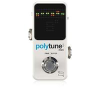 TC Electronic POLYTUNE 3 MINI Tiny Polyphonic Tuner con múltiples modos de afinación y BONAFIDE BUFFER incorporado