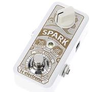 TC Electronic SPARK MINI BOOSTER Pedal de refuerzo ultracompacto con conmutación PrimeTime y diseño completamente analógico