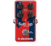 TC Electronic SUB 'N' UP OCTAVER, Pedal de octava polifónico/monofónico, color rojo, tecnología TonePrint, modelo 000-DDQ00-00010