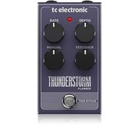 TC Electronic THUNDERSTORM FLANGER Pedal Flanger de estilo vintage con circuito de brigada de cubeta completamente analógico