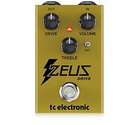 TC Electronic ZEUS DRIVE OVERDRIVE Legendario pedal dinámico de refuerzo de sobremarcha con interruptor FAT Mod y bypass con búfer opcional