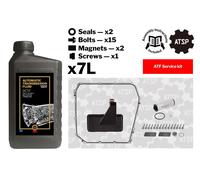 TC MATIC Kit piezas, cambio aceite caja automática para AUDI: A5, S5, RS4, Q5, S7, RS5, A4, S4, S6, SQ5, RS7, RS6, A6, A7 (Ref: 105.106.0011)