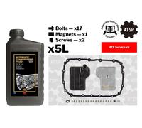TC MATIC Kit piezas, cambio aceite caja automática para BMW: Série 3, Série 1, X3, X1 (Ref: 105.104.0006)