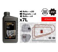 TC MATIC Kit piezas, cambio aceite caja automática para MITSUBISHI: Outlander & NISSAN: Juke, X-Trail, Qashqai (Ref: 105.107.0001)