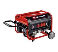 Einhell Generador eléctrico (gasolina) TC-PG 35/E5 (máx. 3100 W, motor de 4 tiempos con bajas emisiones, 2 tomas de 230 V, 15 L tanque, función AVR, interruptor de sobrecargas)