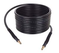 TC TECHNIC Manguera de alta presión para Karcher Serie K - Trenzado de nylon duradero y flexible - Conector Click x Click - Extremos reforzados - Accesorio Karcher - Máx. 200 Bar, 60°C - 25m