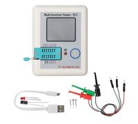 -TC1 - Probador multifunción para transistor NPN PNP, medidor digital para inductancia de capacitancia, resistencia de diodo Zener para detector IR con pantalla TFT