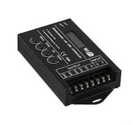 TC421 Controlador de temporizador LED programable de 5 canales RGBW Dimmer DC12-24V con pantalla de 1.4 pulgadas para tira de luz LED planta crecer publicidad caja