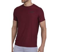TCA Camiseta Deporte Hombre - Camiseta Tecnica Hombre de Manga Corta para Gym Correr Padel Senderismo - Camisetas Gym Hombre de Secado Rápido - Cabernet, XL