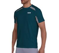 TCA Camiseta Deporte Hombre - Camisetas Manga Corta Hombre Deporte - Camiseta Deportiva Hombre con Secado Rápido Quickdry -Camisetas Deporte para Running Gym Crossfit Senderismo - Verde, M