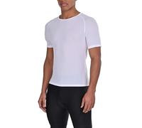 TCA Camiseta Gym Hombre - Camiseta Compresión Hombre Interior - De Malla Ligera Transpirable para Verano - Camisetas Gym de Secado Rápido y Cortavientos - Blanco, L