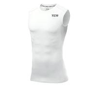 TCA Camiseta Interior de Baselayer de compresión HyperFusion para Hombre Blanco, M