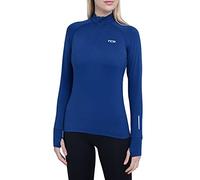 TCA Camiseta Manga Larga de Outdoor Running para Mujer - Azul, S