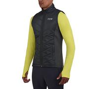 TCA Chaleco Excel Runner Acolchado y ligero para Caminata y Térmico Senderismo con Bolsillos con Cremallera para Hombre y Niño