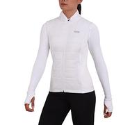 TCA Chaleco Ligero Excel Runner para Térmica Running con Bolsillos de Cremallera para Mujer - Blanco, L