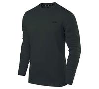 TCA Hombre Element Camiseta Termica con Cuello Redondo - Verde Oscuro, L