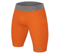 TCA Hombre Pantalones Cortos Térmicos Pro Performance Compression Base Layer - Naranja, XL