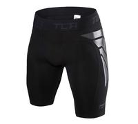 TCA Pantalones Cortos CarbonForce Pro de Compresión para Niños - Negro, 6-8 años