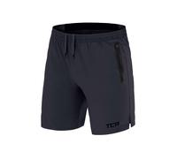 TCA Pantalones Cortos Elite Tech para Correr o Gimnasio con Bolsillos de Cremallera para Hombre - Gris Oscuro, L