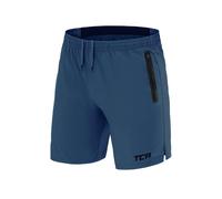 TCA Pantalones Cortos Elite Tech para Correr o Gimnasio con Bolsillos de Cremallera para Hombre - Azul Claro, S