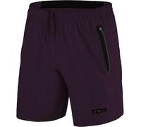 TCA Pantalones Cortos Elite Tech para Correr o Gimnasio con Bolsillos de Cremallera para Hombre - Morado, M