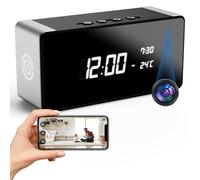 Tccbac Mini Cámara Espía Oculta WiFi, Cámaras Vigilancia Interior 4K Ultra HD, Lente Gran Angular de 150°, Transmisión en Tiempo Real, con Detección de Movimiento, App Móvil