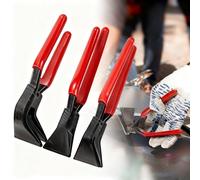 TCETCY 3 Pcs Alicates Doblar Chapa Plano/45°/90° Plegadora De Chapa Manual Alicates Plegar Chapa Alicates Dobladora para Pequeños Plegados Herramienta con Mango Antideslizante para Doblar Chapas 18cm