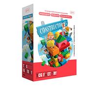 TCG Factory - Constructorres - Juego de Mesa Didáctico Infantil - 2-6 Jugadores - +6 Años - Construcción - 3 Modos de Juego - Memoria - Habilidades Sociales y Matemáticas
