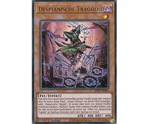 TCG GFP2-DE096 - Tragedia espiana - Ultra Rare - Alemán - 1ª edición, en juego con Ultrapro Toploader - Yugioh