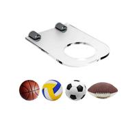 TCGG-Ball Holder Display Rack, Acrylic Wall Mount Ball Hanger Storage Stand, Invisible Clear Shelf, for Soccer, Basketball, Volleyball, Rugby, Footbal