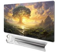 TCGMAT MTG Playmat - Impresión antideslizante, ideal para entusiastas de los juegos de cartas TCG, Purify Land (Dawn of Hope-No Deck)