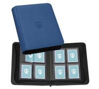 TCGUARD Toploader Álbum de tarjetas coleccionables para 112 cargadores superiores, 4 compartimentos, carpeta con fundas para tarjetas rígidas de 3 x 4 pulgadas, encuadernación para TCG, tarjetas MTG,