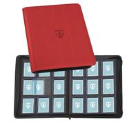 TCGUARD Toploader Álbum de tarjetas coleccionables para 216 cargadores superiores, 9 compartimentos, carpeta con fundas para tarjetas rígidas de 3 x 4 pulgadas, encuadernación para TCG, tarjetas MTG