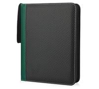 TCGURD Carpeta de 9 bolsillos con organizador de tarjetas de bolsillo de doble cara 900, carpeta de colección de tarjetas de poliuretano, carpeta de béisbol, para tarjetas deportivas, MTG, TCG Yugioh