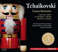 Tchaikovski : Casse-Noisette et autres oeuvres orchestrales. Dorati, Kondrachine, Svetlanov, Boult, Koussevitzki.