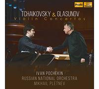Tchaïkovski & Glazounov : Concertos pour violon