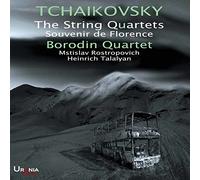 Tchaikovski : Les quatuors à cordes - Souvenir de Florence. Rostropovich, Talalyan, Quatuor Borodin.