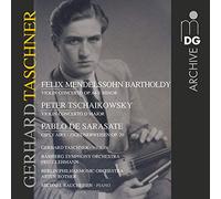 Tchaikovski, Mendelssohn, Sarasate : Concertos pour violon. Taschner, Raucheisen, Lehmann, Rother.