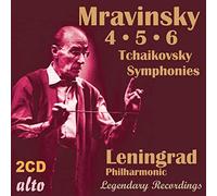 Tchaikovski : Symphonies n° 4-6. Mravinski.